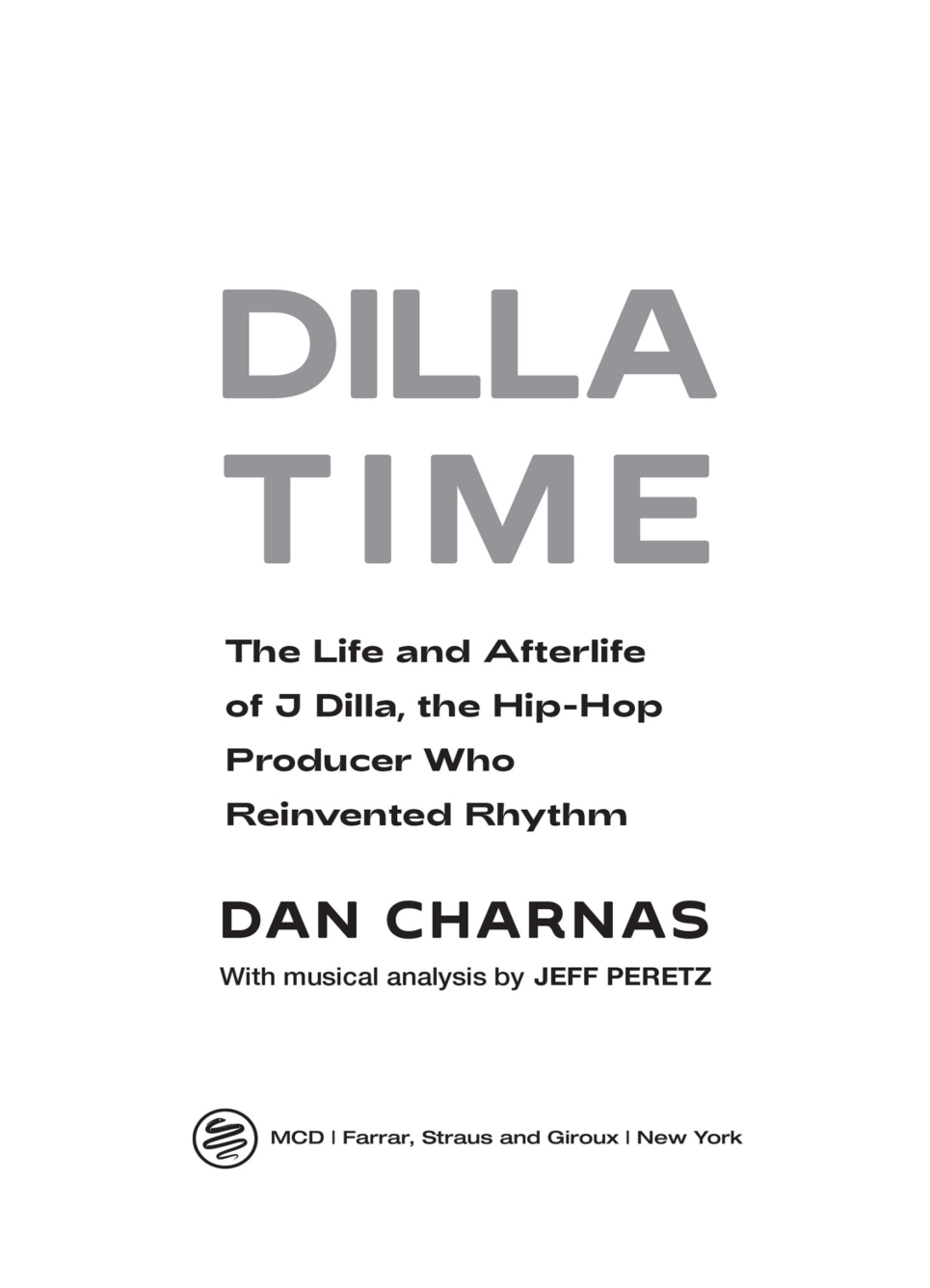 Dilla Time title page